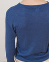BASERANGE 25 Spring/Summer Drip Skirt/Cardigan Portugal BAS-KDRC-LI-SU25-MEZ BLUE Cardigan (DRDR)